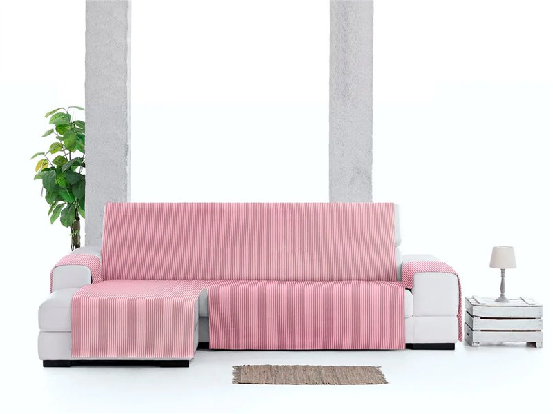 funda chaise longue calma rosa brazo izquierdo eysa