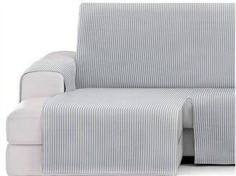 funda chaise longue calma gris detalle sofa en l izquierda eysa