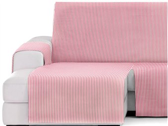 funda chaise longue calma rosa detalle sofa en l izquierda eysa