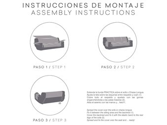 instrucciones montaje funda practica diana eysa