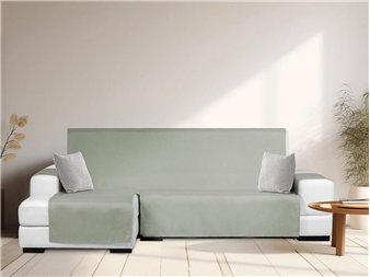 funda chaise longue diana verde izquierda salon eysa