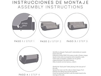 instrucciones montaje funda practica levante eysa