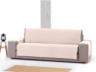 funda práctica sofá levante natural jacquard eysa