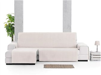 funda chaise longue levante blanco lado izquierdo jacquard eysa