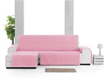 funda chaise longue levante rosa lado izquierdo jacquard eysa