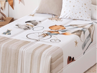 comforter infantil algodon circus confecciones paula