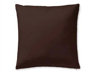 cojin liso 50x60 marron microfibra suave jvr