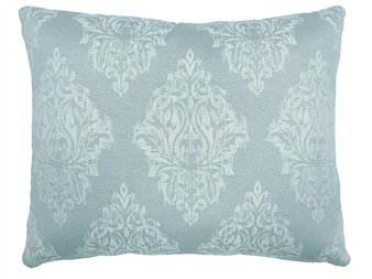 cojin idalia azul 50x60 jacquard con relleno jvr