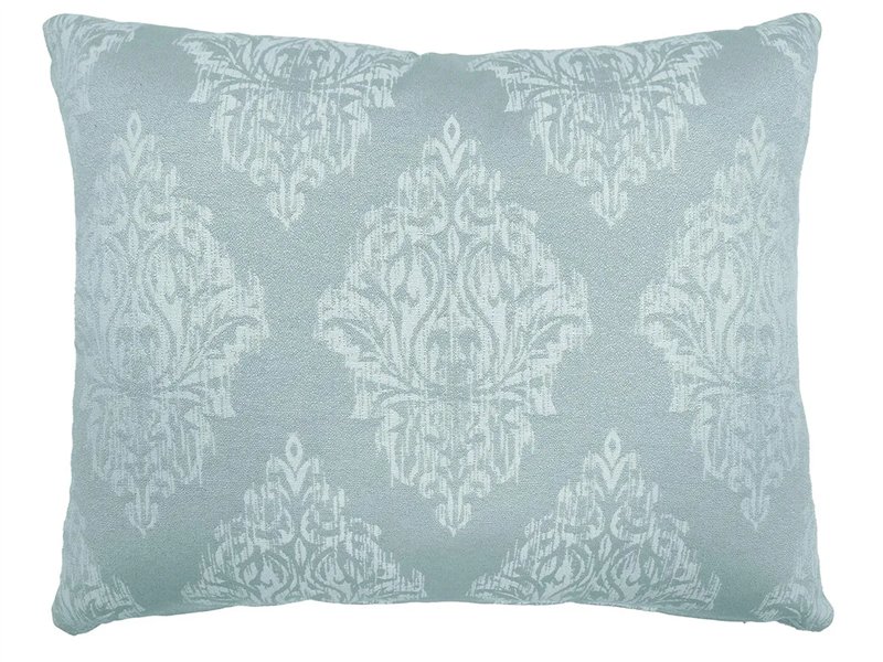 cojin idalia azul 50x60 jacquard con relleno jvr