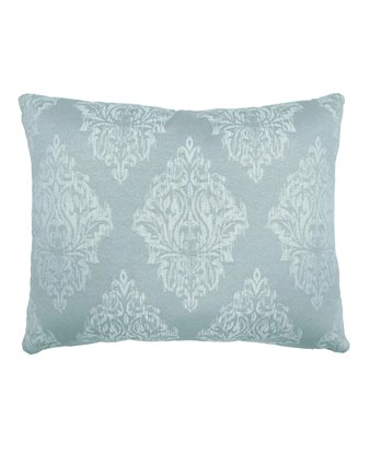 cojin idalia azul 50x60 jacquard con relleno jvr