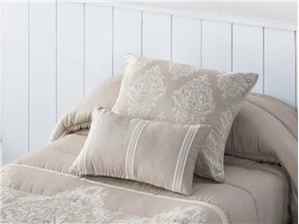 cojin idalia beige para completar la cama jvr