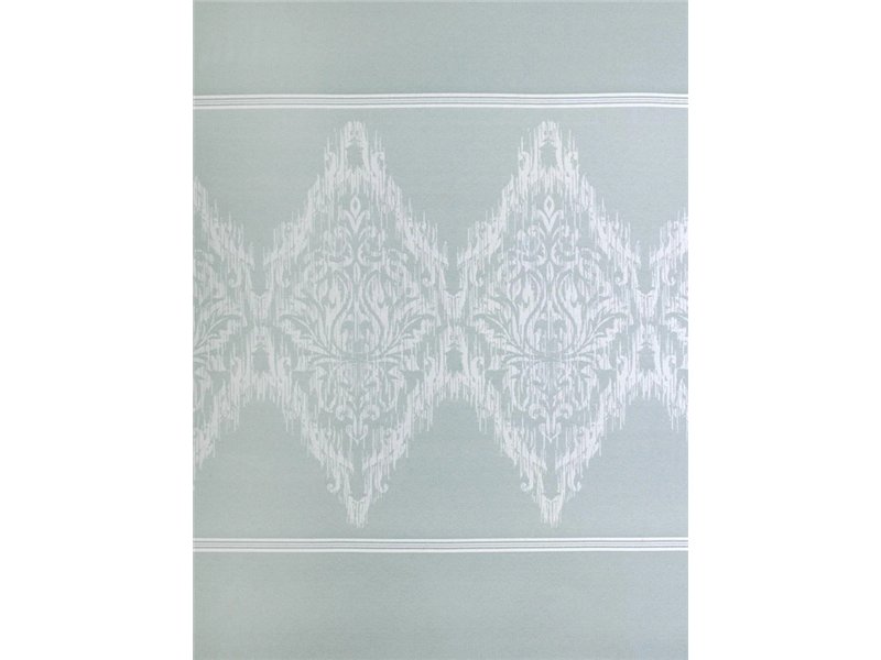 tela jacquard idalia azul cenefa ornamental jvr