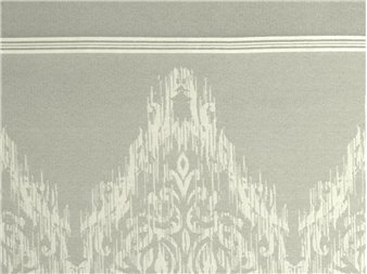 detalle tela idalia gris dibujo jacquard jvr