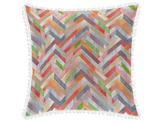 cojin svet con relleno estampado multicolor cañete
