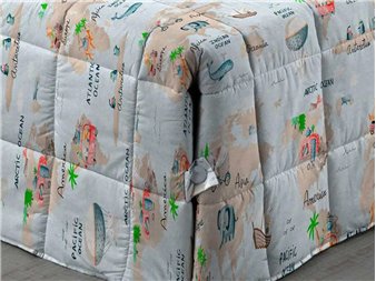 detalle botones inferiores edredon conforter mondo aventura canete